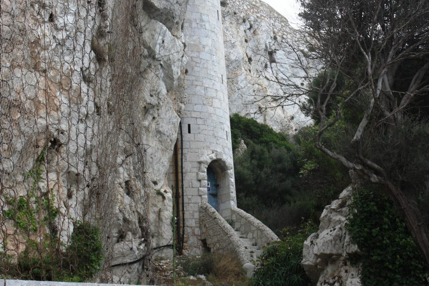 Stone tower with spiral staircase Image